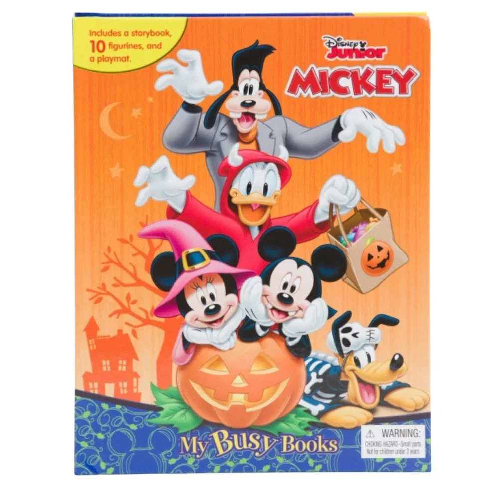 Disney’s Junior Mickey Halloween My Busy Book Set (NWT)